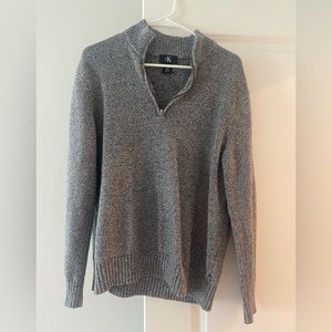 Grey Sweater Quarter Zip